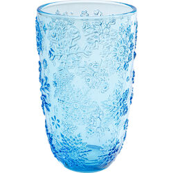 Vaso agua Ice Flowers Azul