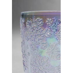 Bicchiere acqua Ice Flowers colore