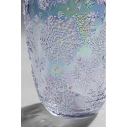 Bicchiere acqua Ice Flowers colore