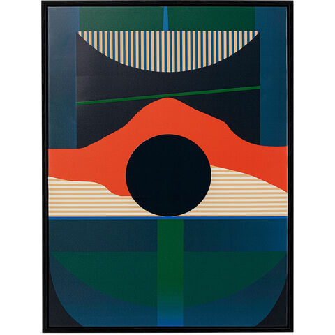 Cuadro enmarcado Sunset 75x100cm