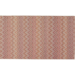 Outdoor Carpet Zigzag Red 160x230cm