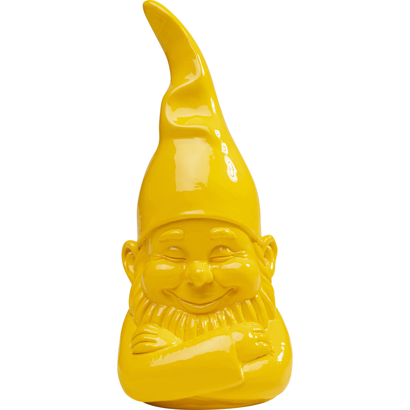 [55668] Deco Figurine Gnome Yellow 21cm