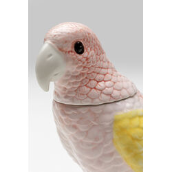 Caja Deco Exotic Bird Giallo 23cm