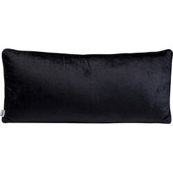 Coussin Beads Rockstar noir 35x80cm