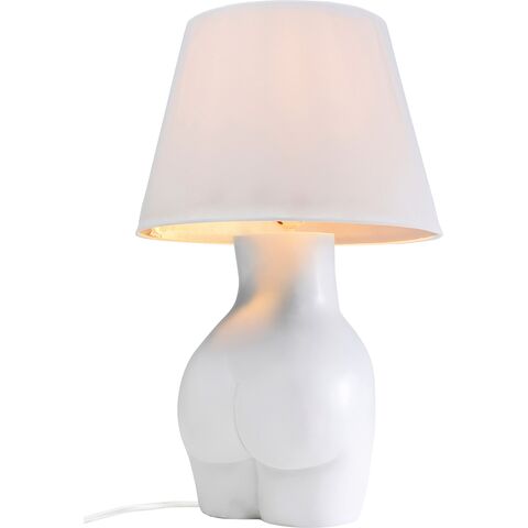 Lampe à poser Donna blanc 48cm