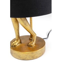 Table Lamp Animal Rabbit Gold/Black 50cm