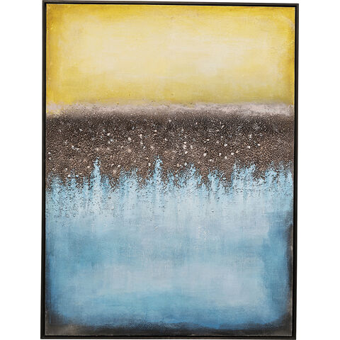 Canvas Picture Vista Blue 90x120cm