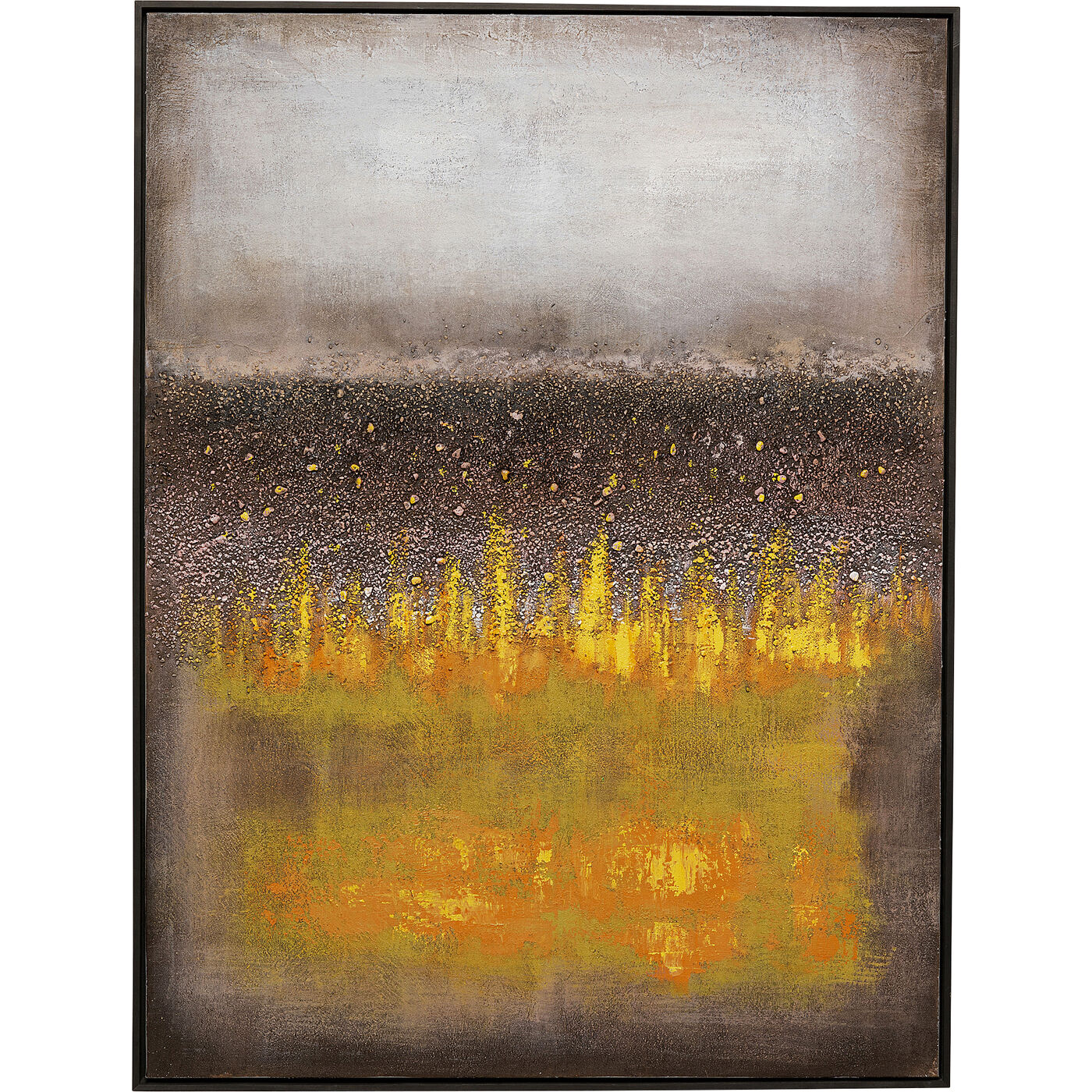 Cuadro lienzo Vista Amarillo 90x120cm