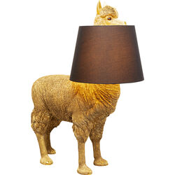 Lámpara pie Alpaca Dorado 108cm
