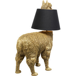 Table Lamp Alpaca Gold 59cm