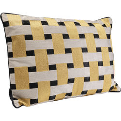 Cushion Treccia Yellow 60x40cm