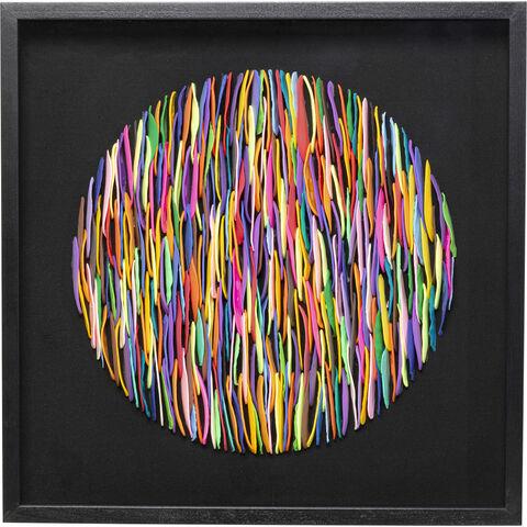 Tableau décoratif Pasta Colore 80x80cm