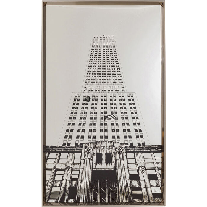 Cuadro Empire State Mirror 77x130cm