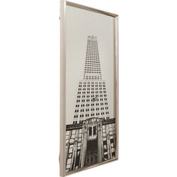 Framed Picture Empire State Mirror 77x130cm