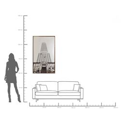 Gerahmtes Bild Empire State Mirror 77x130cm