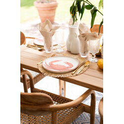 Teller Crabes Rot Ø27cm Sortiert