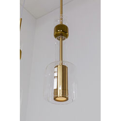 Lampadario Candy Bar oro 70cm