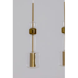 Lampadario Candy Bar oro 70cm