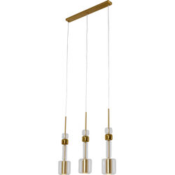 Lampadario Candy Bar oro 70cm