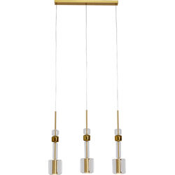 Lampadario Candy Bar oro 70cm