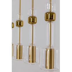 Lampadario Candy Bar oro 103cm