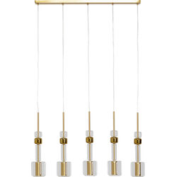 Lampadario Candy Bar oro 103cm