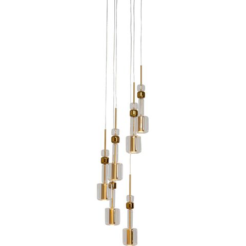 Pendant Lamp Candy Bar Gold Ø44cm