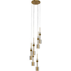 Suspension Candy Bar doré Ø44cm