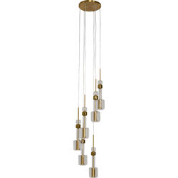 Lampadario Candy Bar oro Ø44cm