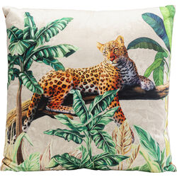 Cushion Jungle Leopard 43x43cm