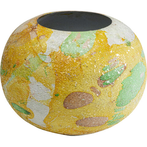 Vase Zumba Yellow 23cm