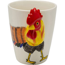 Tazza Funny Animal Rooster 12cm