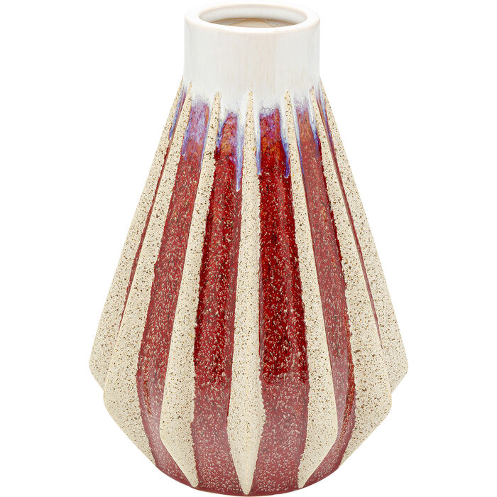 Vase Tic Tac rouge 24cm