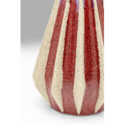 Vase Tic Tac rouge 24cm