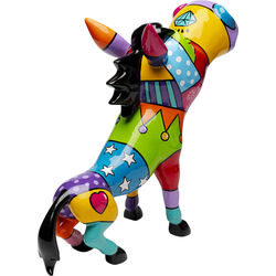 Deco Figurine Donkey Patchwork 54cm