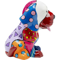 Deco Figurine Dog Patchwork 35cm