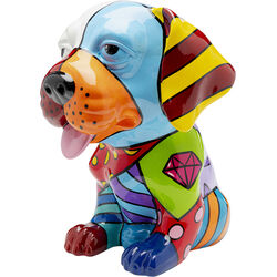 Figurine décorative Dog Patchwork 35cm