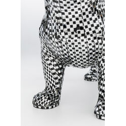 Deko Figur Bulldog Disco 36cm