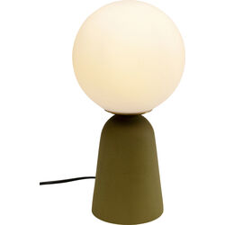 Lámpara mesa Bollie Verde 33cm
