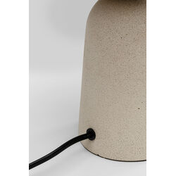 Tischleuchte Bollie Beige 33cm