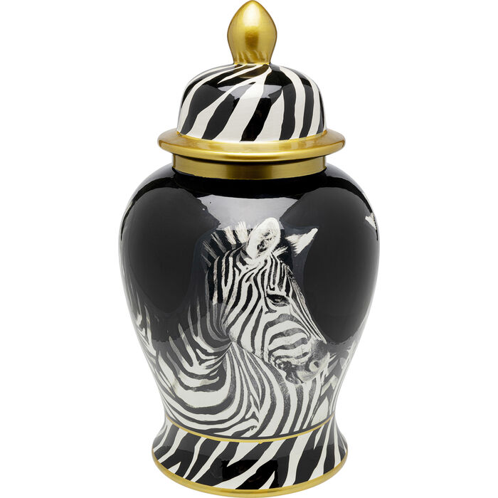 Vase Zebra Face 38cm