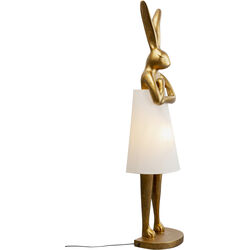 Lámpara pie Animal Rabbit Oro/Blanco 150cm