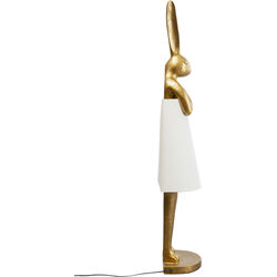 Lámpara pie Animal Rabbit Oro/Blanco 150cm