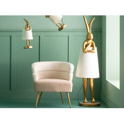 56129 - Stehleuchte Animal Rabbit Gold/Weiß 150cm