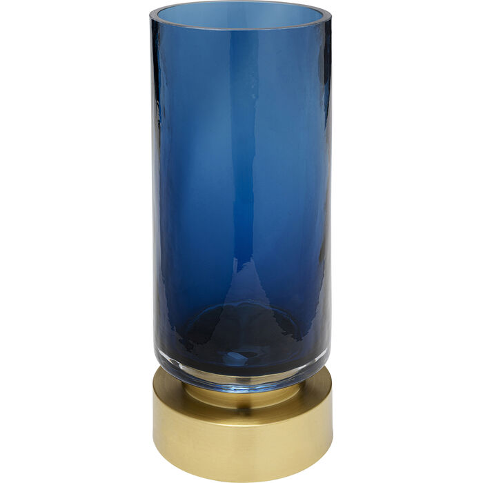 Vase Lumi bleu 31cm