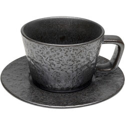 56144 - Espresso Mug Cosmos Black (2/part)