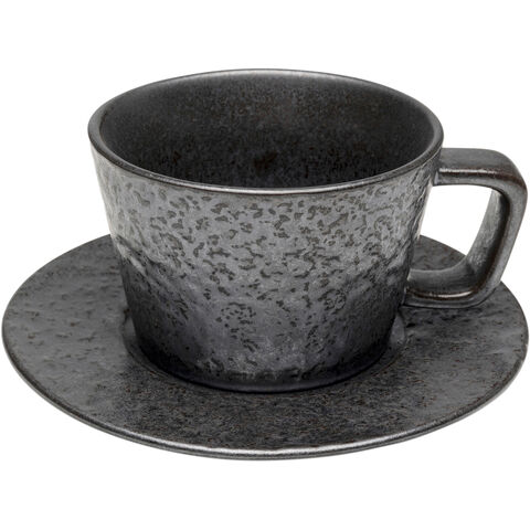 Taza de café Cosmos Negro (2/piezas)