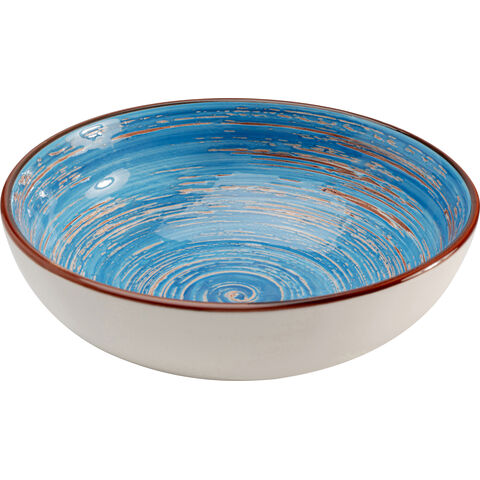 Bowl Swirl Blue Ø18cm