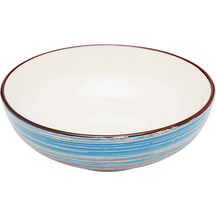 Bowl Swirl Blue Ø18cm