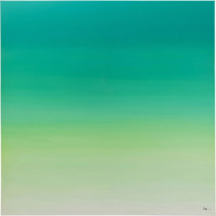 Lienzo Tendency Verde 120x120cm